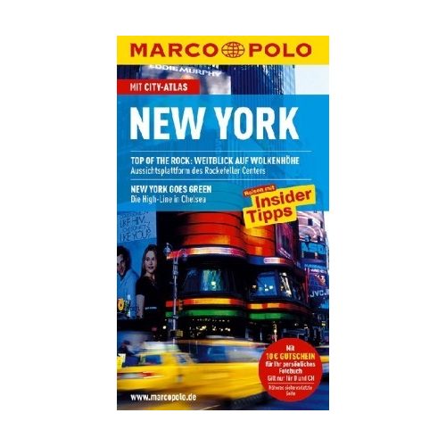 New York City, guidebook in Hungarian - Marco Polo