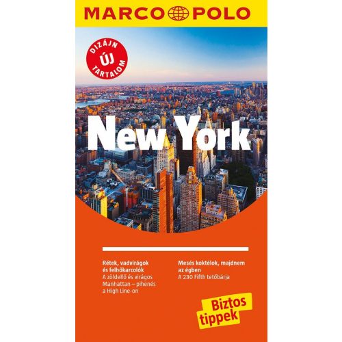 New York City, guidebook in Hungarian - Marco Polo