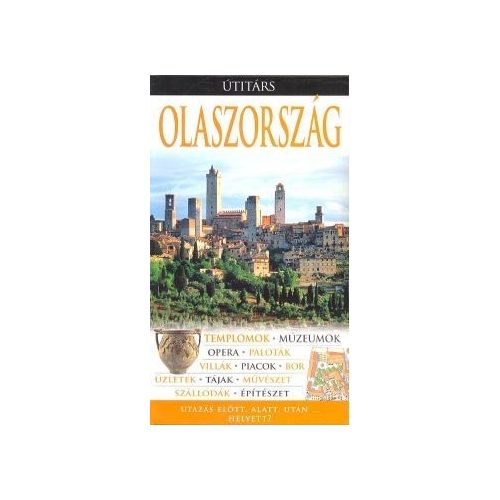 Italy, guidebook in Hungarian - Útitárs