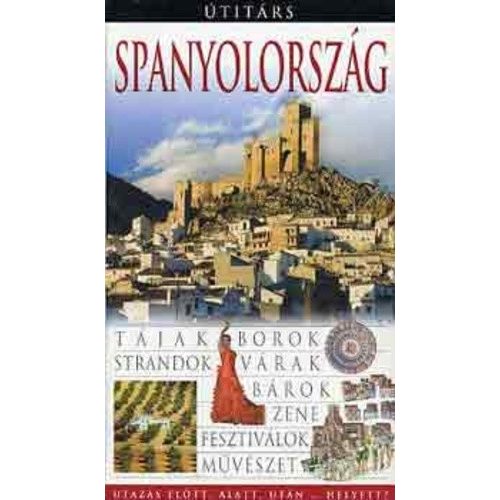 Spain, guidebook in Hungarian - Útitárs