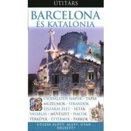 Barcelona & Catalonia, guidebook in Hungarian - Útitárs