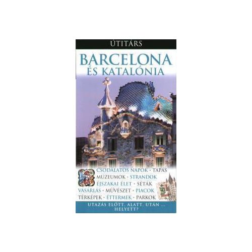 Barcelona & Catalonia, guidebook in Hungarian - Útitárs