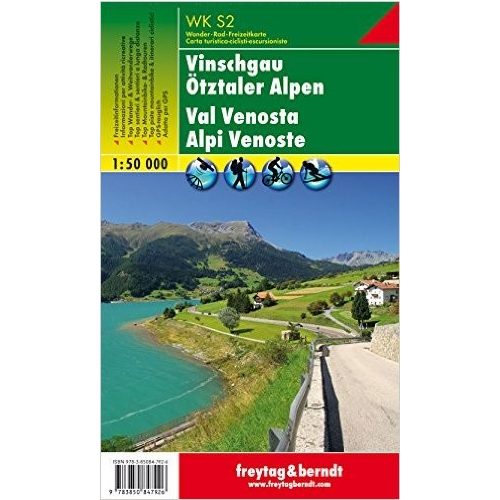Vinschgau, Ötztaler Alpen turistatérkép (WKS 2) - Freytag-Berndt