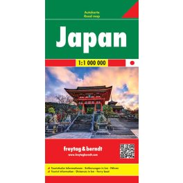 Japán autótérkép - Freytag-Berndt