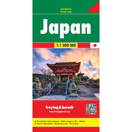 Japan, travel map - Freytag-Berndt