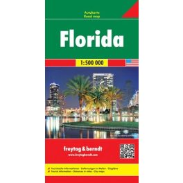 Florida autótérkép - Freytag-Berndt