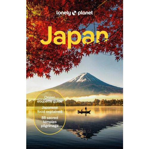 Japán, angol nyelvű útikönyv - Lonely Planet