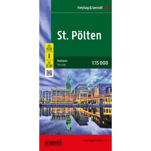 St. Pölten, city map - Freytag-Berndt