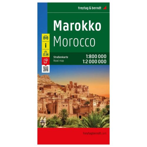 Morocco, travel map - Freytag-Berndt