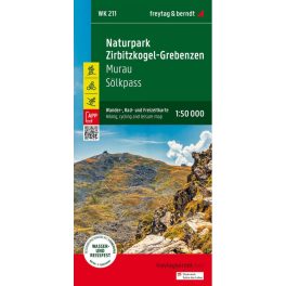   Naturpark Zirbitzkogel-Grebenzen turistatérkép (WK 211) - Freytag-Berndt