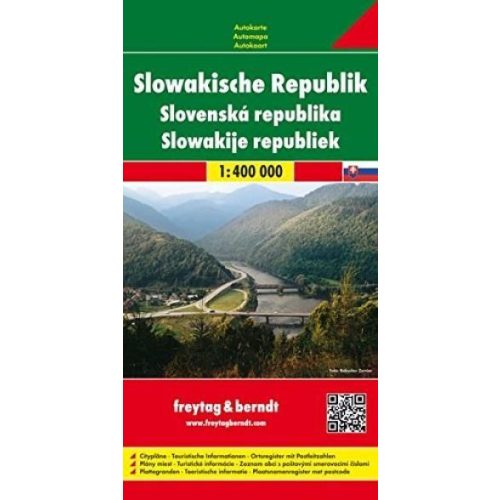 Szlovákia autótérkép (1:400000) - Freytag-Berndt