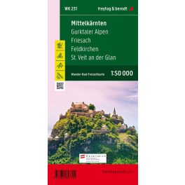 Közép-Karintia turistatérkép (WK 231) - Freytag-Berndt