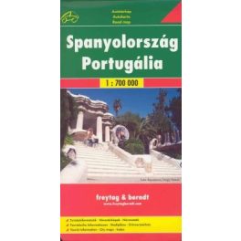   Spanyolország és Portugália autótérkép (1:700000) - Freytag-Berndt
