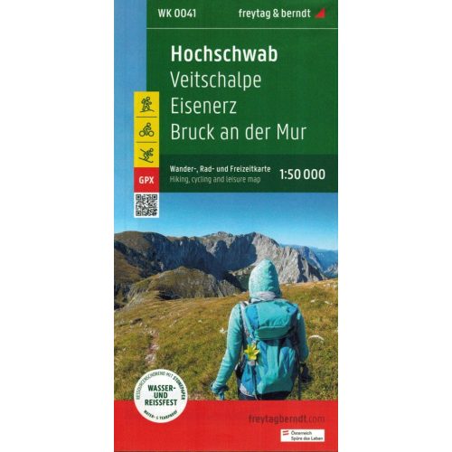 Hochschwab, hiking map (WK 0041) - Freytag-Berndt