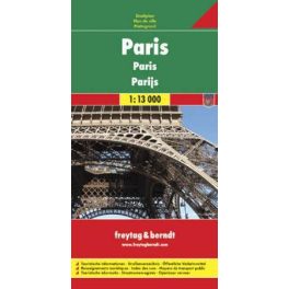 Párizs várostérkép - Freytag-Berndt
