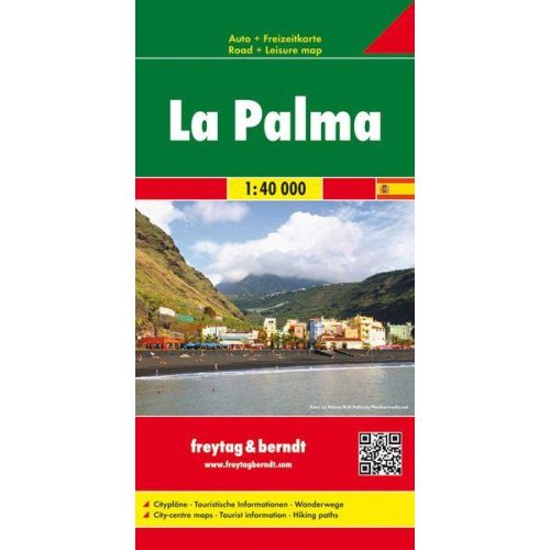 La Palma, travel map - Freytag-Berndt