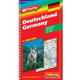 Németország atlasz - Hallwag