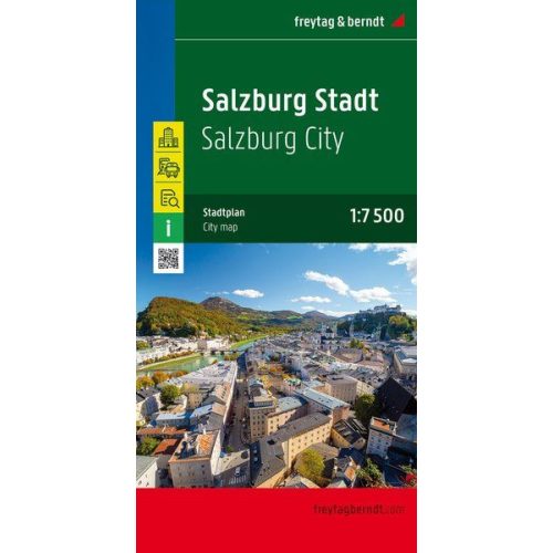 Salzburg várostérkép - Freytag-Berndt