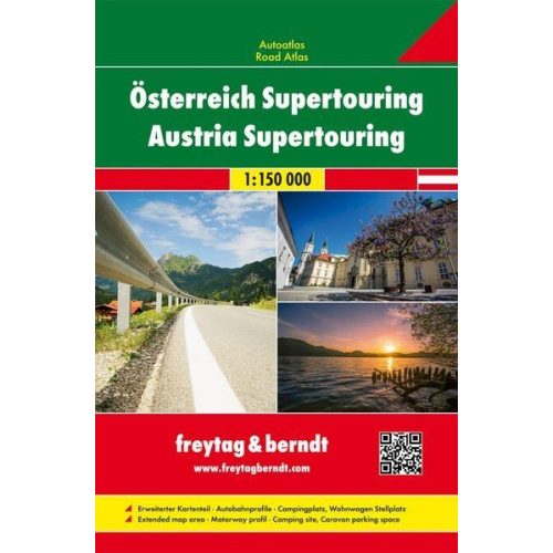 Austria Supertouring, travel atlas - Freytag-Berndt