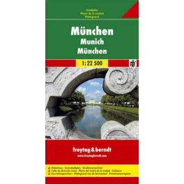 München várostérkép - Freytag-Berndt