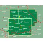 Bavaria (South), road map - Freytag-Berndt