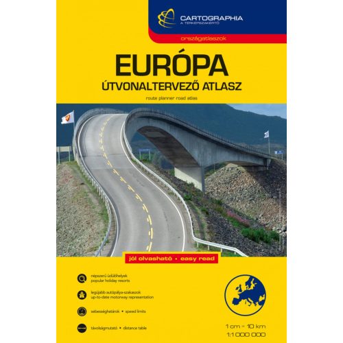 Europe, road atlas - Cartographia