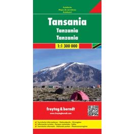 Tanzánia autótérkép - Freytag-Berndt