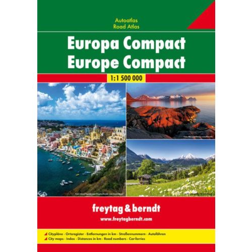 Europe, compact atlas - Freytag-Berndt