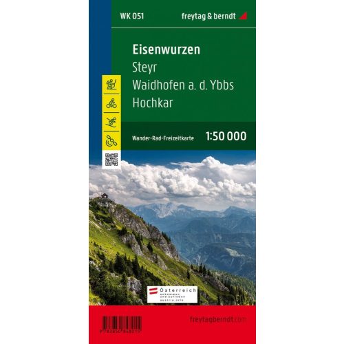 Eisenwurzen, hiking map (WK 051) - Freytag-Berndt
