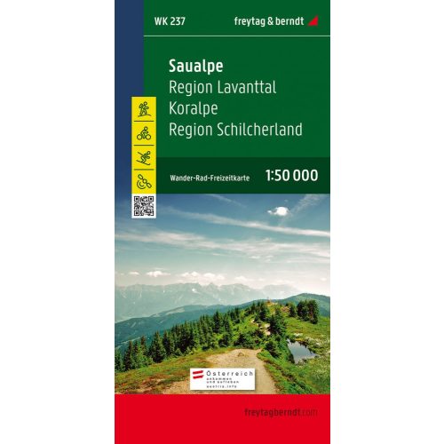 Saualpe, hiking map (WK 237) - Freytag-Berndt