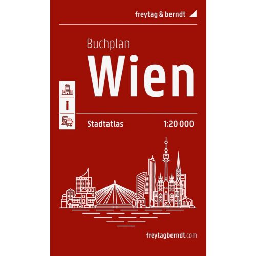Vienna, city atlas - Freytag-Berndt
