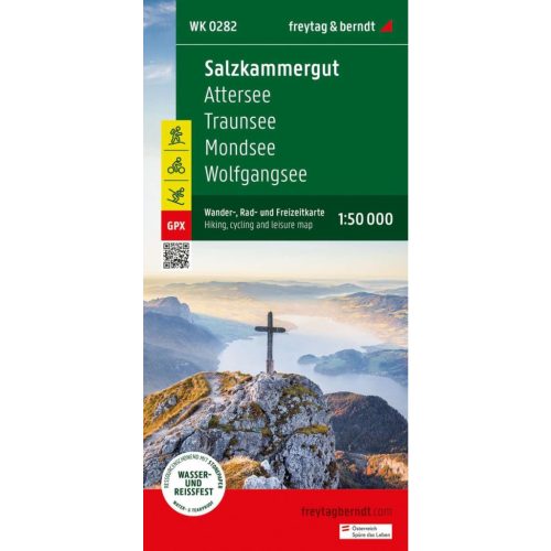 Salzkammergut, hiking map (WK 0282) - Freytag-Berndt