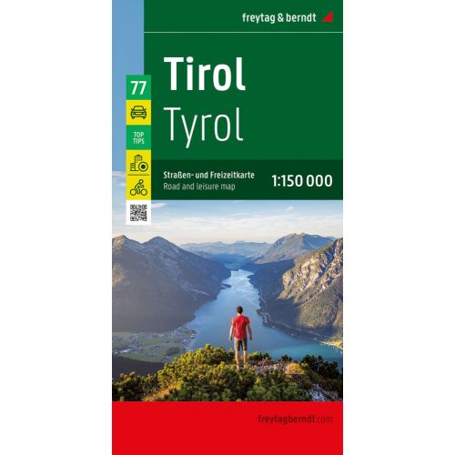 Tirol autótérkép - Freytag-Berndt Top Tips