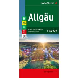 Allgäu, travel map - Freytag-Berndt