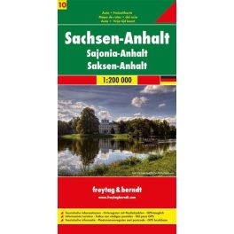 Saxony-Anhalt, travel map - Freytag-Berndt