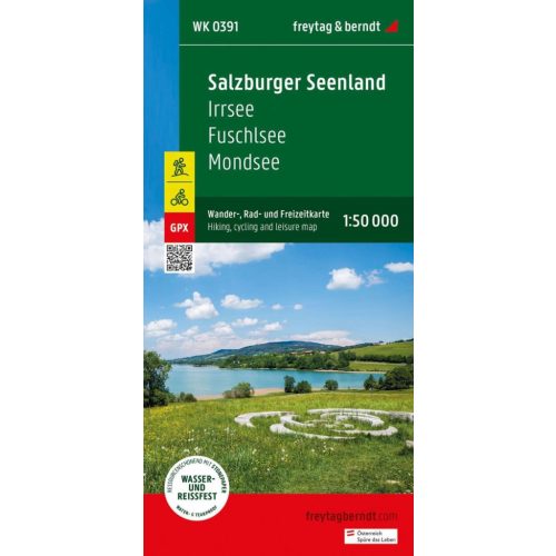 Salzburg Lake District, hiking map (WK 0391) - Freytag-Berndt