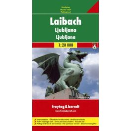 Ljubljana várostérkép - Freytag-Berndt