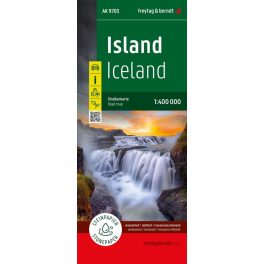 Izland autótérkép - Freytag-Berndt