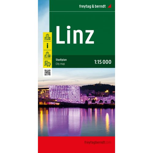 Linz, city map - Freytag-Berndt