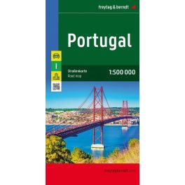 Portugália autótérkép - Freytag-Berndt
