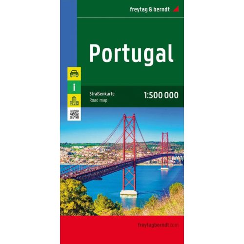 Portugal, travel map - Freytag-Berndt