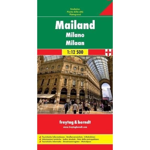 Milan, city map - Freytag-Berndt
