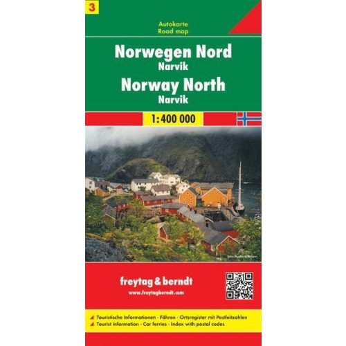 Norway (North), road map - Freytag-Berndt