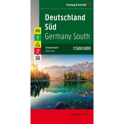 Germany (South), travel map - Freytag-Berndt