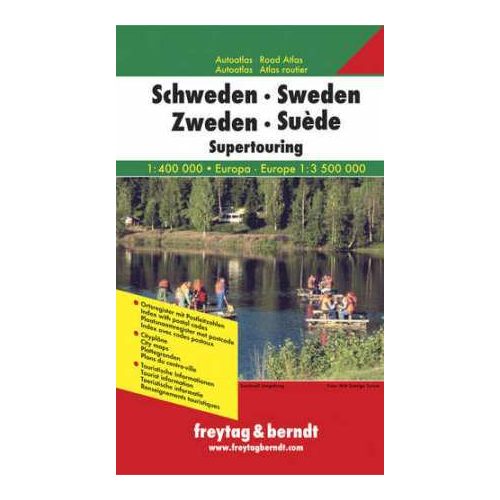 Sweden Supertouring atlas - Freytag-Berndt