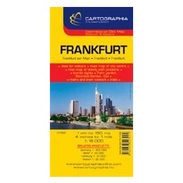 Frankfurt am Main, city map - Cartographia