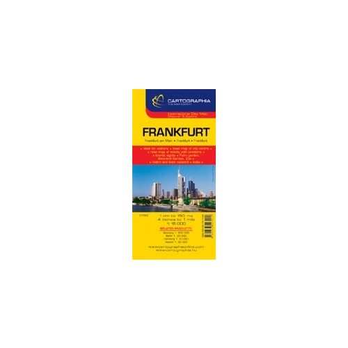 Frankfurt am Main, city map - Cartographia