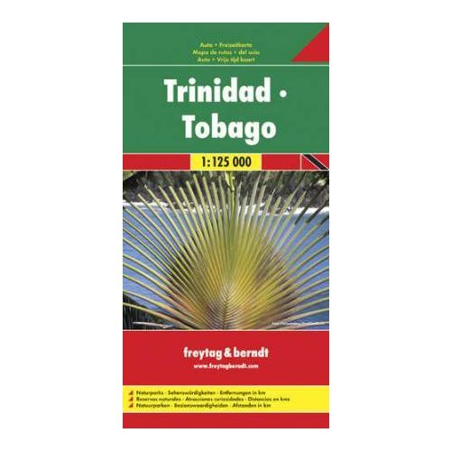 Trinidad & Tobago, travel map - Freytag-Berndt