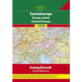 Közép-Európa autóatlasz - Freytag-Berndt