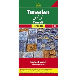 Tunézia autótérkép - Freytag-Berndt